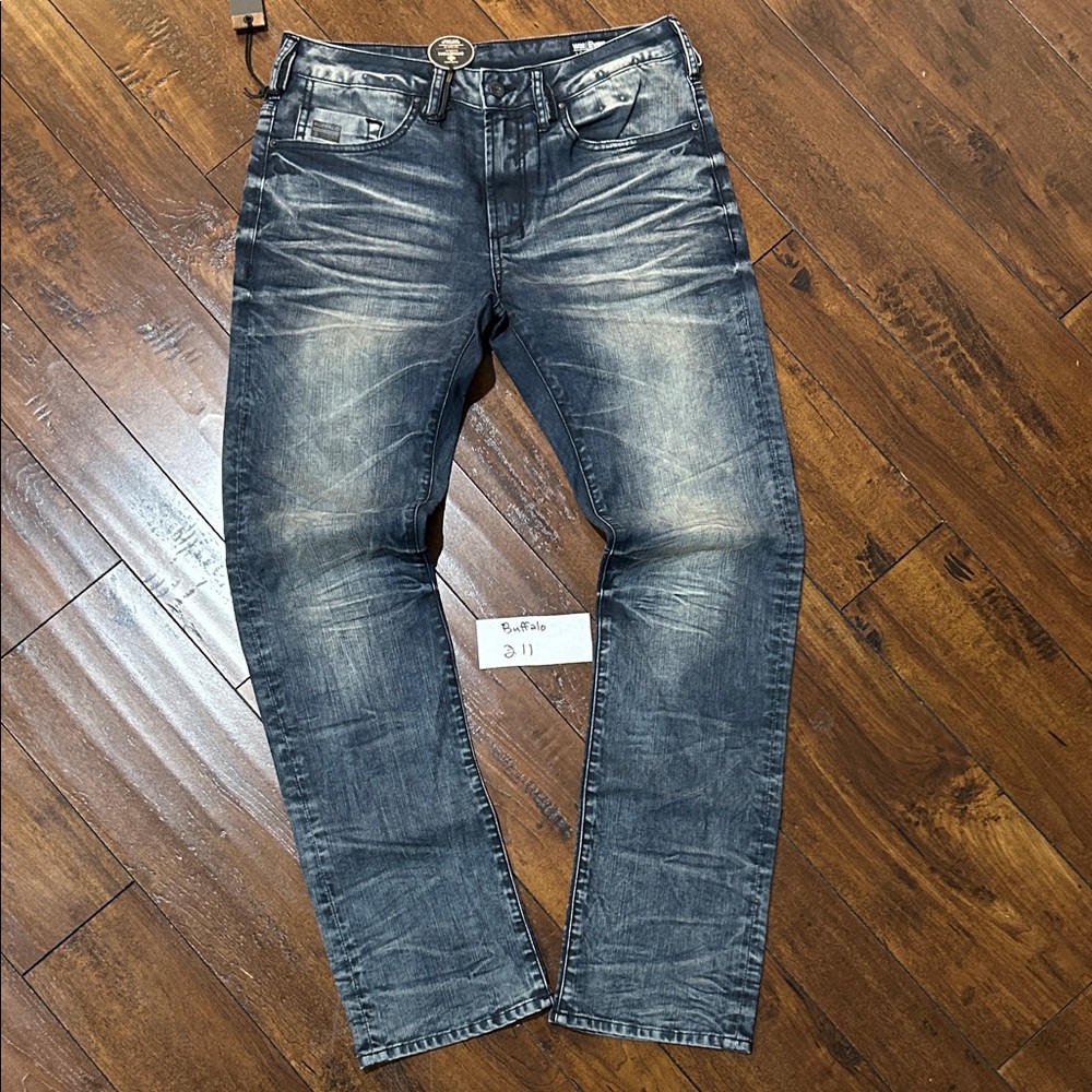 NWT Buffalo David Bitton Sample Evan-X Slim Stretch Denim Jeans B211